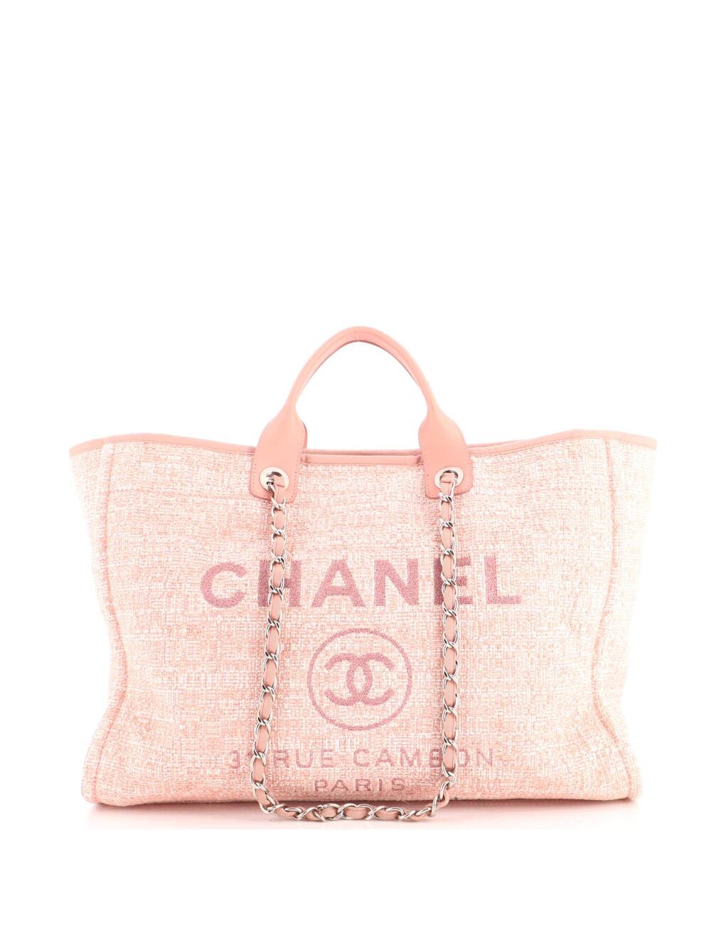 Chanel Deauville Tote Raffia With #373255C37B